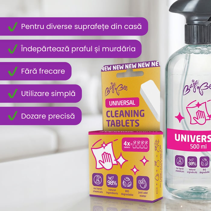 ECO tablete de curățare universale – 4 buc., portocală