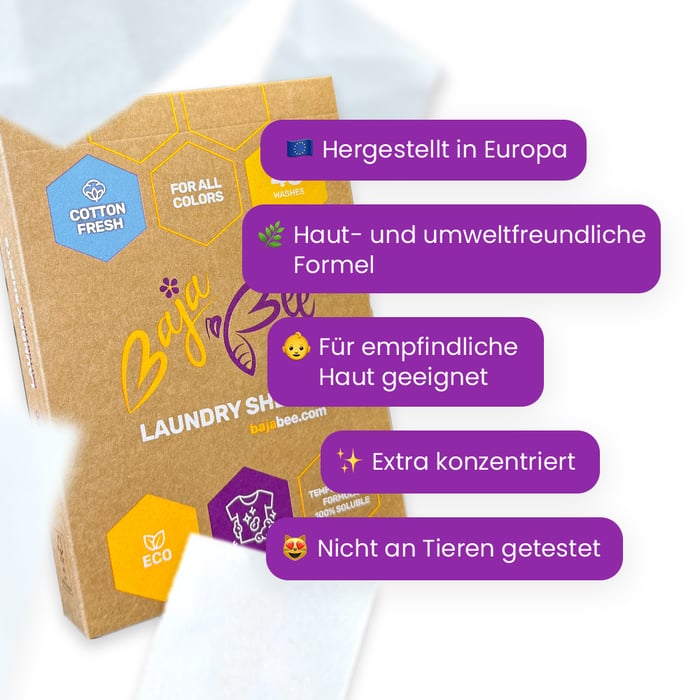 Waschstreifen BajaBee – 3 x 48 Wäschen