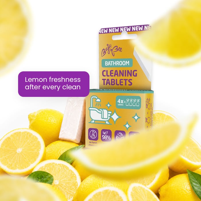ECO bathroom cleaning tablet – 1 pc, lemon