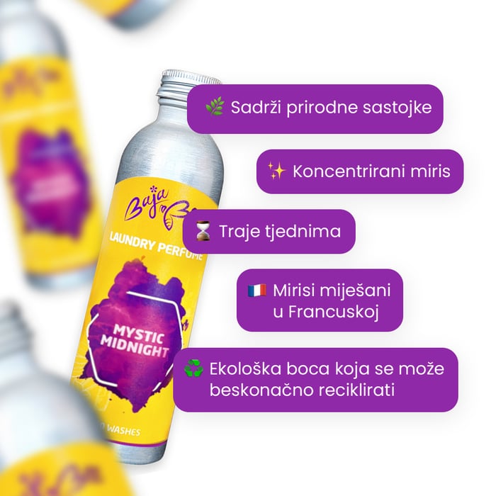 Parfem za rublje - Mystic Midnight, 500 ml, 100 pranja