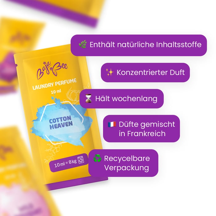 Proben von Wäscheparfüm - 5 Stk.