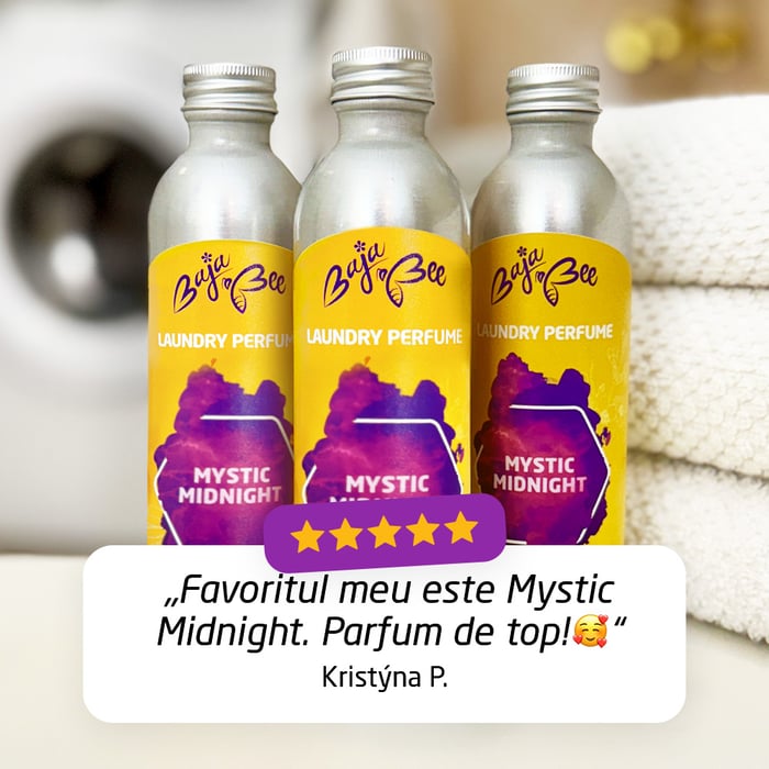 Parfum de rufe - Mystic Midnight, 500 ml, 100 de spălări
