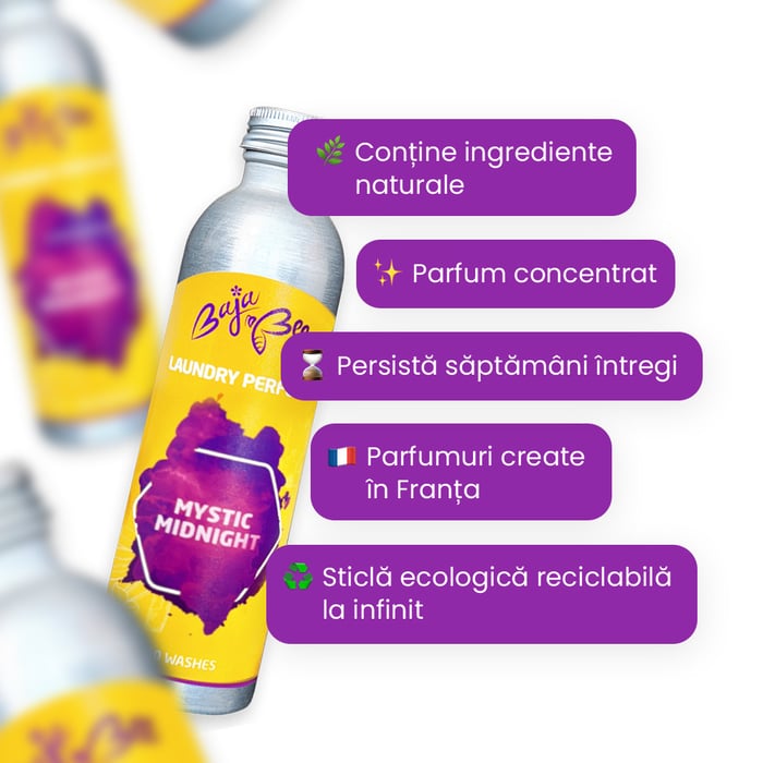 Parfum de rufe - Mystic Midnight, 500 ml, 100 de spălări