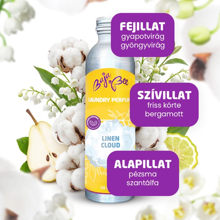 Mosóparfüm - Linen Cloud, 250 ml, 50 mosásra