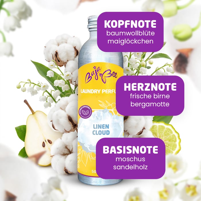 Wäscheparfüm - Linen Cloud, 500 ml, 100 Waschgänge