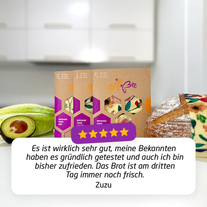 Bienenwachstücher - Multipack XL/M/M/S - Bloom