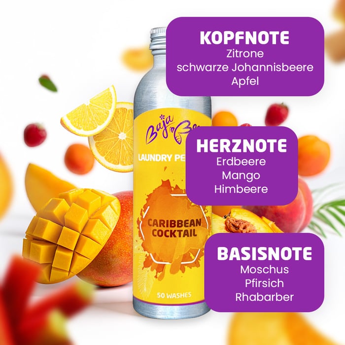 Wäscheparfüm - Caribbean Cocktail, 500 ml, 100 Waschgänge