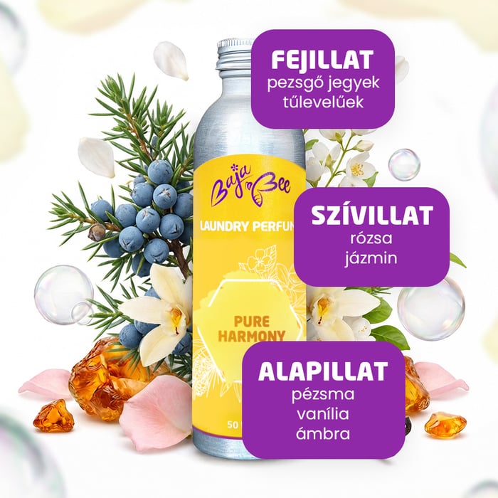 Mosóparfüm - Pure Harmony, 250 ml, 50 mosásra