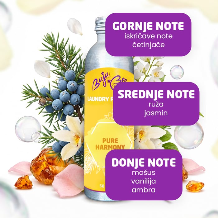 Parfem za rublje - Pure Harmony, 250 ml, 50 pranja