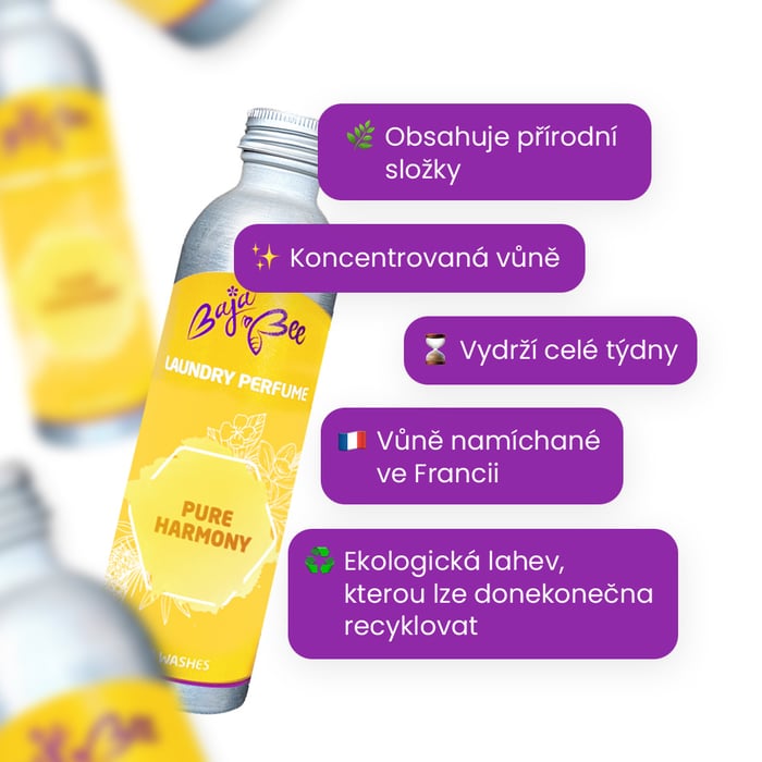 Parfém na praní - Pure Harmony, 500 ml, 100 praní