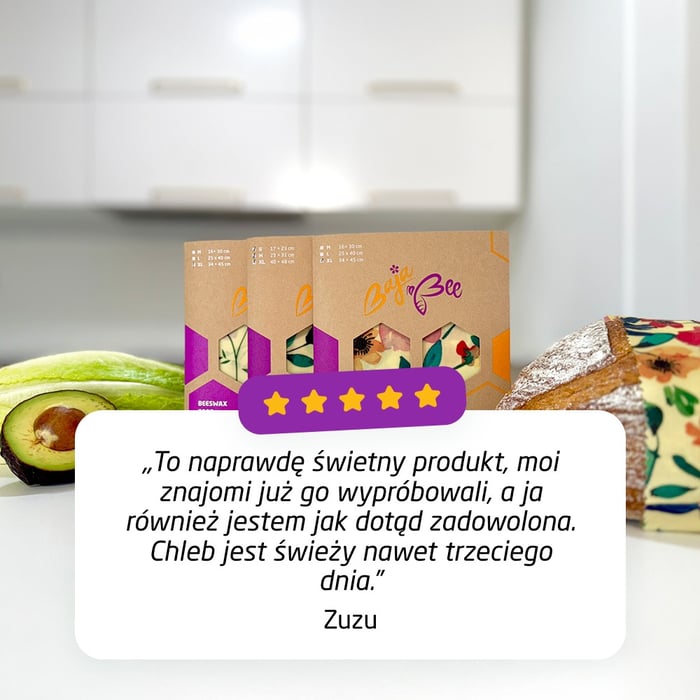 Woskoworek - XL, Kwiaty, 1 szt.