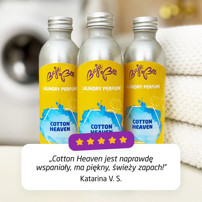Perfumy do prania - Cotton Heaven, 250 ml, 50 prań