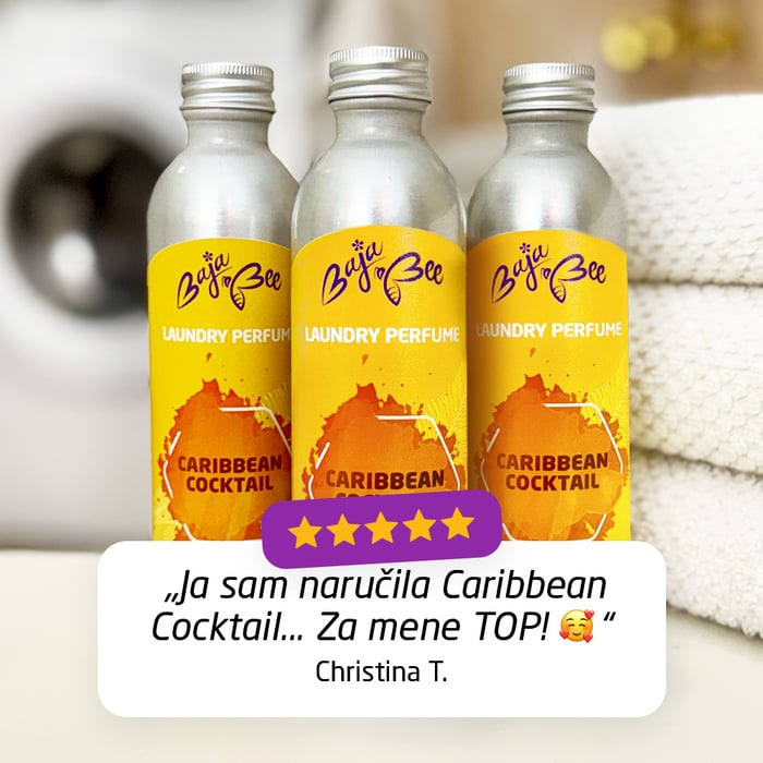 Parfem za rublje - Caribbean Cocktail, 500 ml, 100 pranja