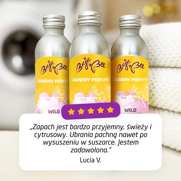 Perfumy do prania - Wild Bouquet, 250 ml, 50 prań