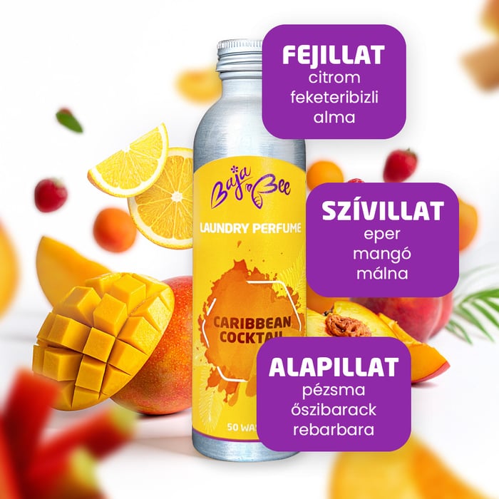 Mosóparfüm - Caribbean Cocktail, 500 ml, 100 mosásra