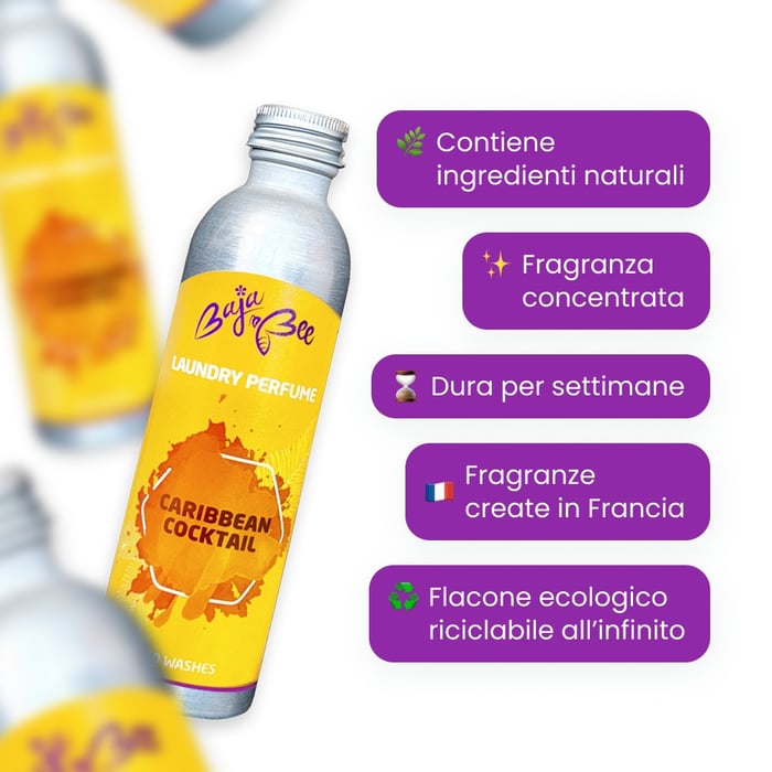 Profumatore per bucato - Caribbean Cocktail, 250 ml, 50 lavaggi