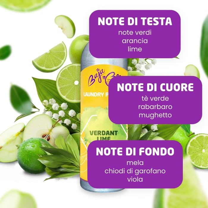 Profumatore per bucato - Verdant Lime, 250 ml, 50 lavaggi