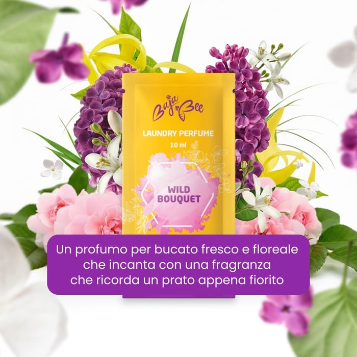 Campioni di profumatori per bucato - 5 pz. x 10 ml