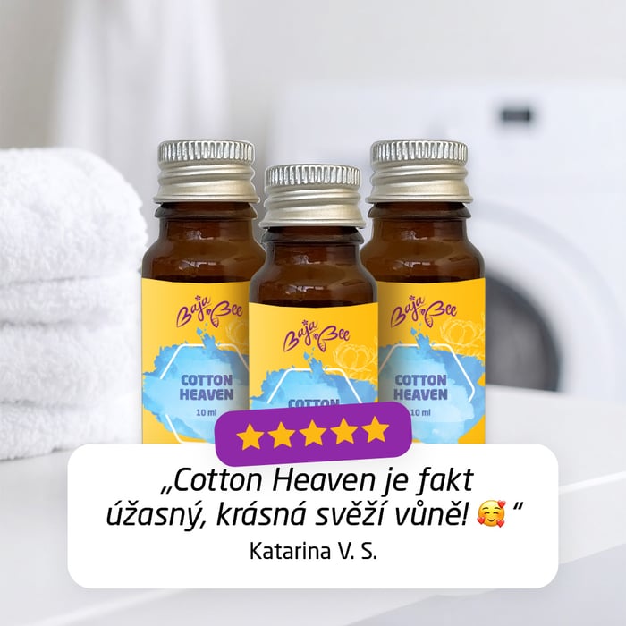 Vzorek parfému na praní - Cotton Heaven, 10 ml
