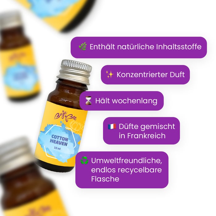 Probe von Wäscheparfüm - Cotton Heaven, 10 ml